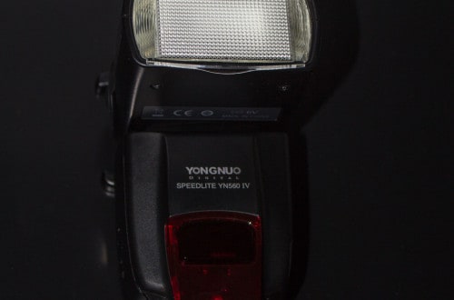 lampa yongnuo YN 560-IV BokehPhotosPL-7 autoportret w domu