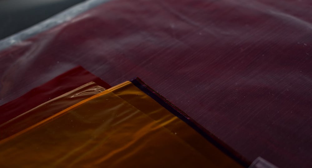 Filtry Żelowe - kolorowa folia