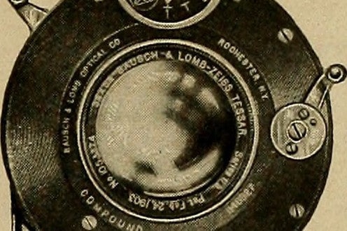 stary tessar obiekty bokeh photos