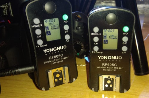 radiowy wyzwalacz migawki yongnuo RF-605C