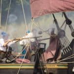 Bitwa Twierdza Wisłoujście 2018 statek libava