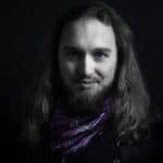 fotografia z kolorowym elementem