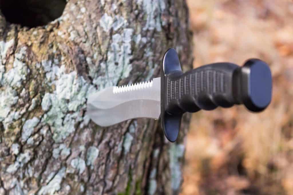 wyzwanie fotograficzne perspektywa Muela nóż stal hiszpańska