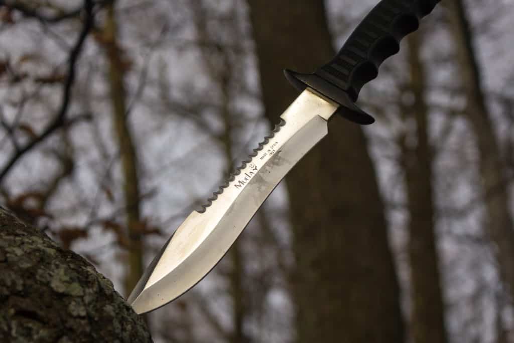 wyzwanie fotograficzne perspektywa Muela nóż stal hiszpańska