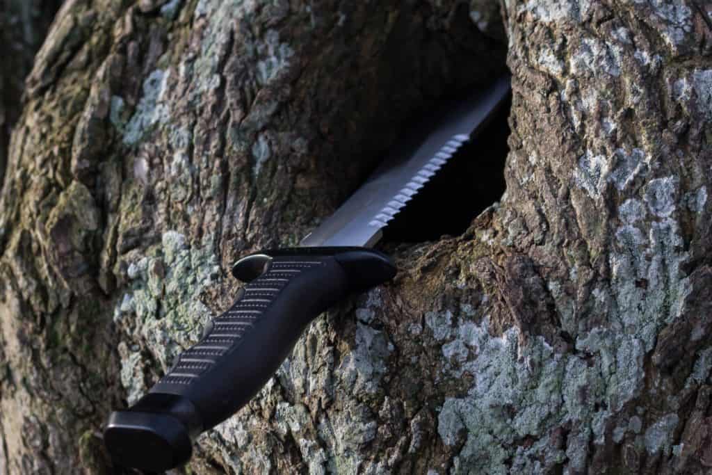 wyzwanie fotograficzne perspektywa Muela nóż stal hiszpańska