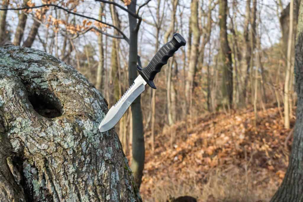 wyzwanie fotograficzne perspektywa Muela nóż stal hiszpańska