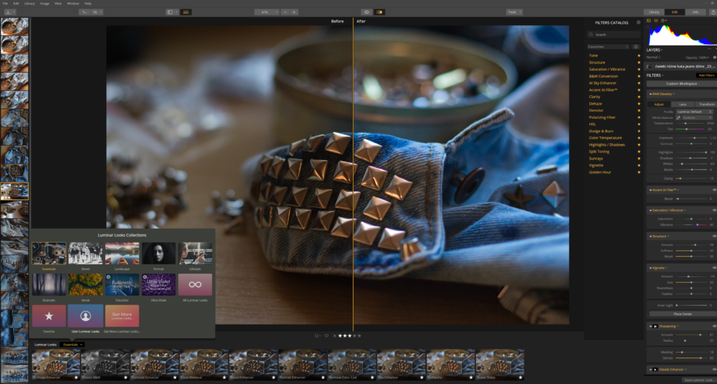 luminar presets - presety