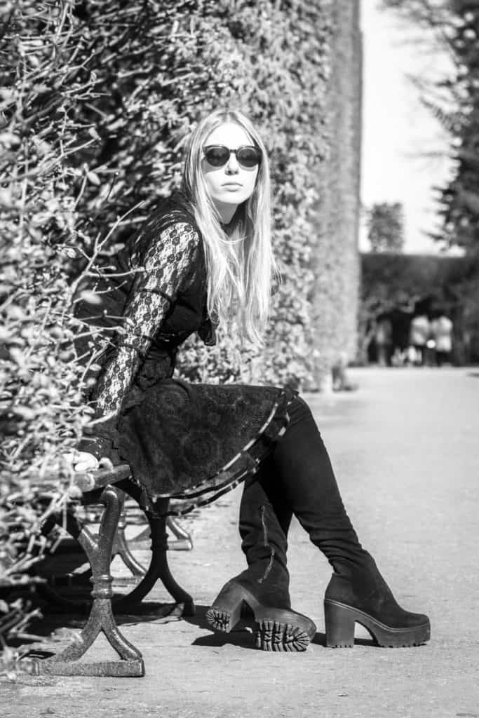 Jak zrobić biały portret - trzy style - biały portret, czerń i biel