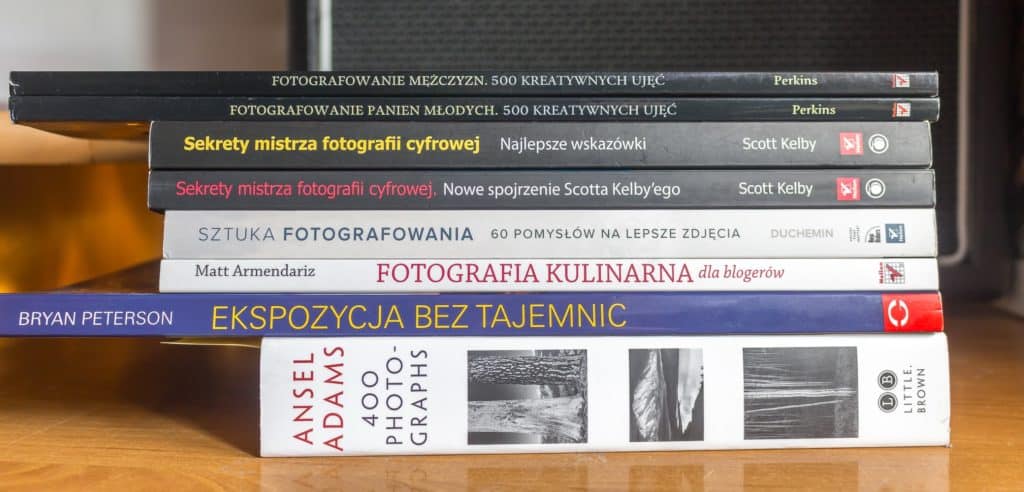 Książki o fotografowaniu - moje ulubione pozycje