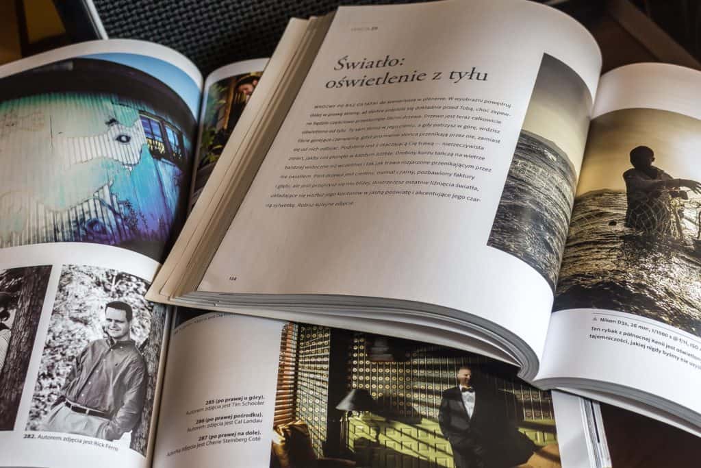 Książki o fotografowaniu - przyklad formatu