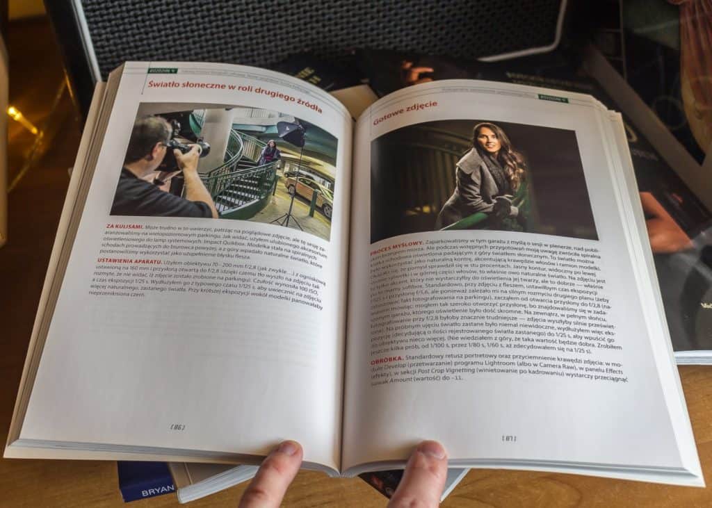 Książki o fotografowaniu - Scotte Kelby przykładowa strona