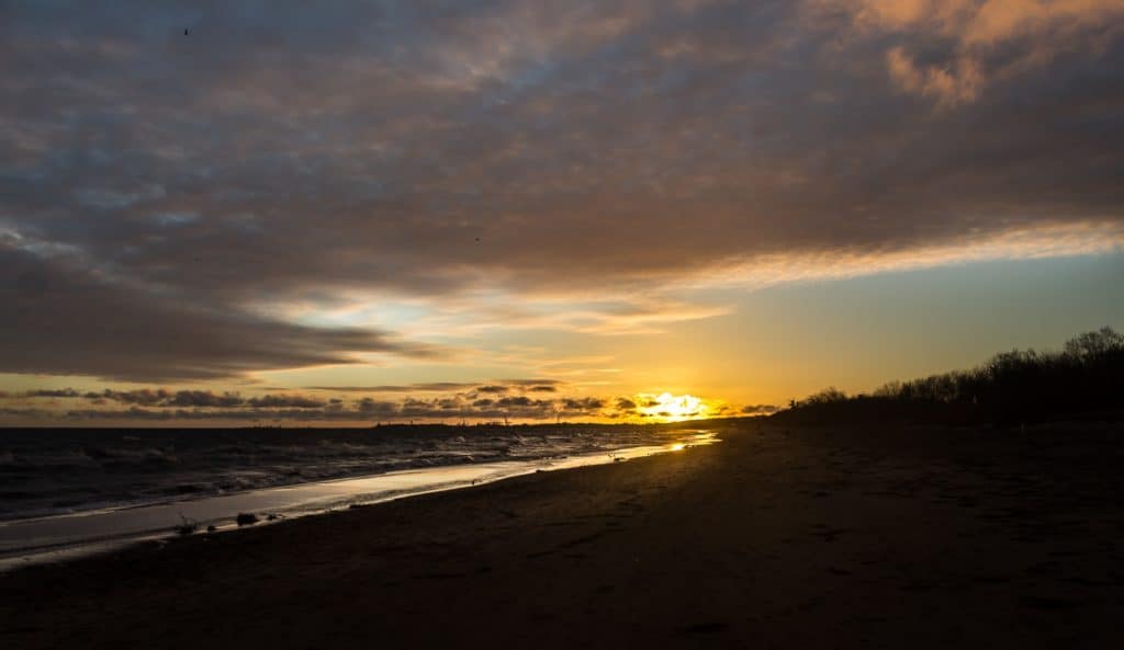 photo mirage Plaża Zima Jelitkowo
