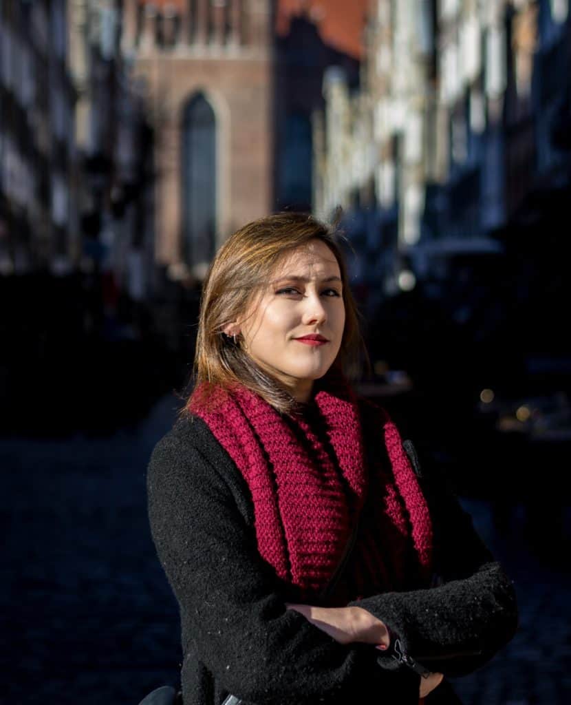 Zdjęcie portretowe w mieście 