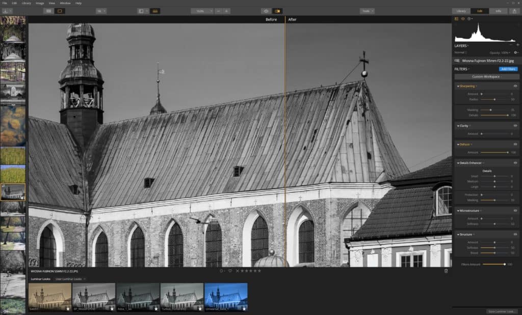 Jak wyostrzyć zdjęcie - usuwanie mgły - dehaze