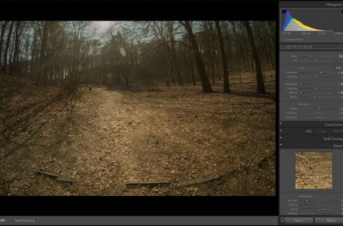 Zdjęcia z kamerki sportowej - edycja DNG Xiaomi Yi 4k+