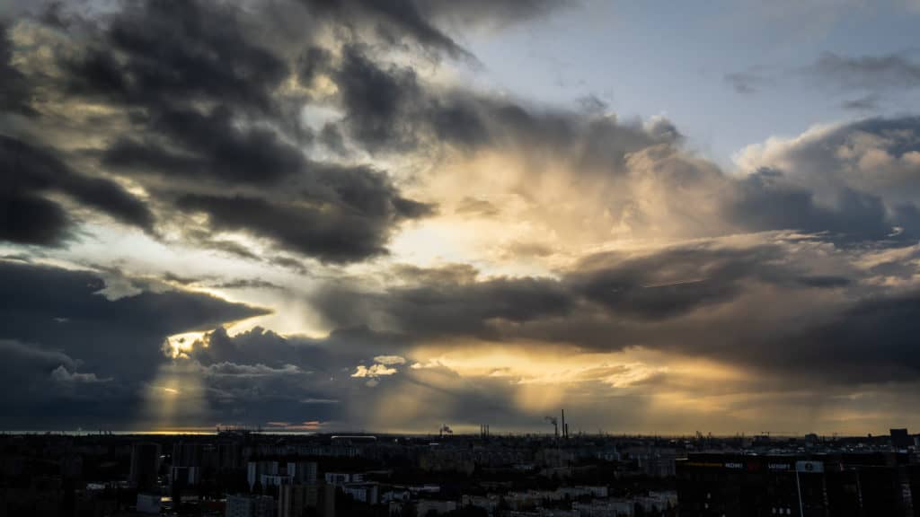 Poranek nad przymorzem w Gdańsku - Wyzwanie fotograficzne tydzień z aparatem-2