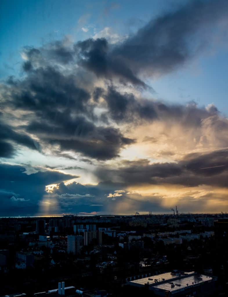 Poranek nad przymorzem w Gdańsku - Wyzwanie fotograficzne tydzień z aparatem-2