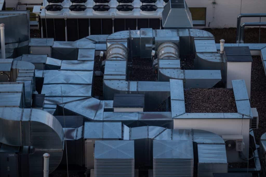 Stockowe zdjęcie wentylacji i instalacji