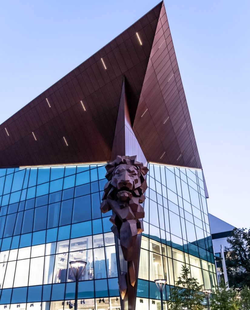 Gdańsk_w_kadrze gdański lew w centrum forum