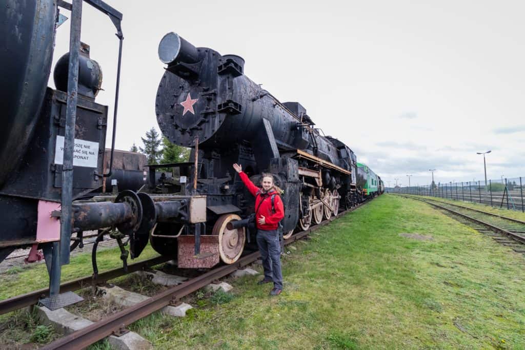 Muzeum kolejnictwa Kościerzyna i zdjęcia pociągów - zssr lokomotywa