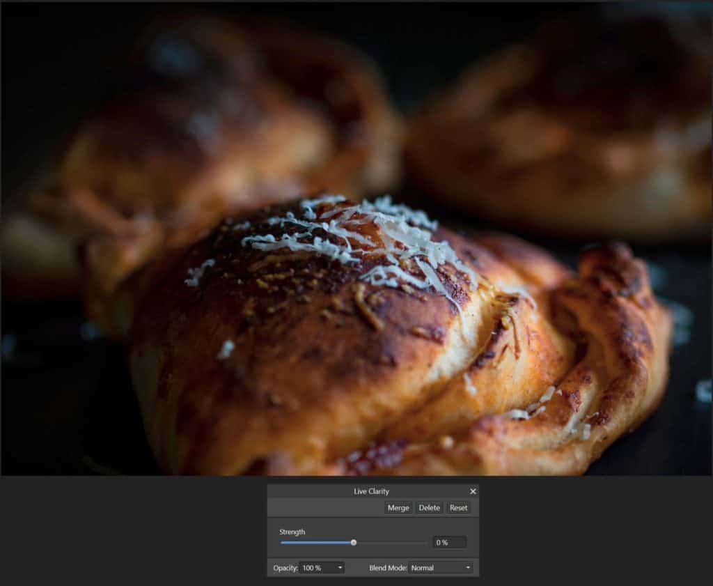 5 sposobów na wyostrzenie zdjęcia- Clarity 0 -Przejrzystość - Affinity Photo